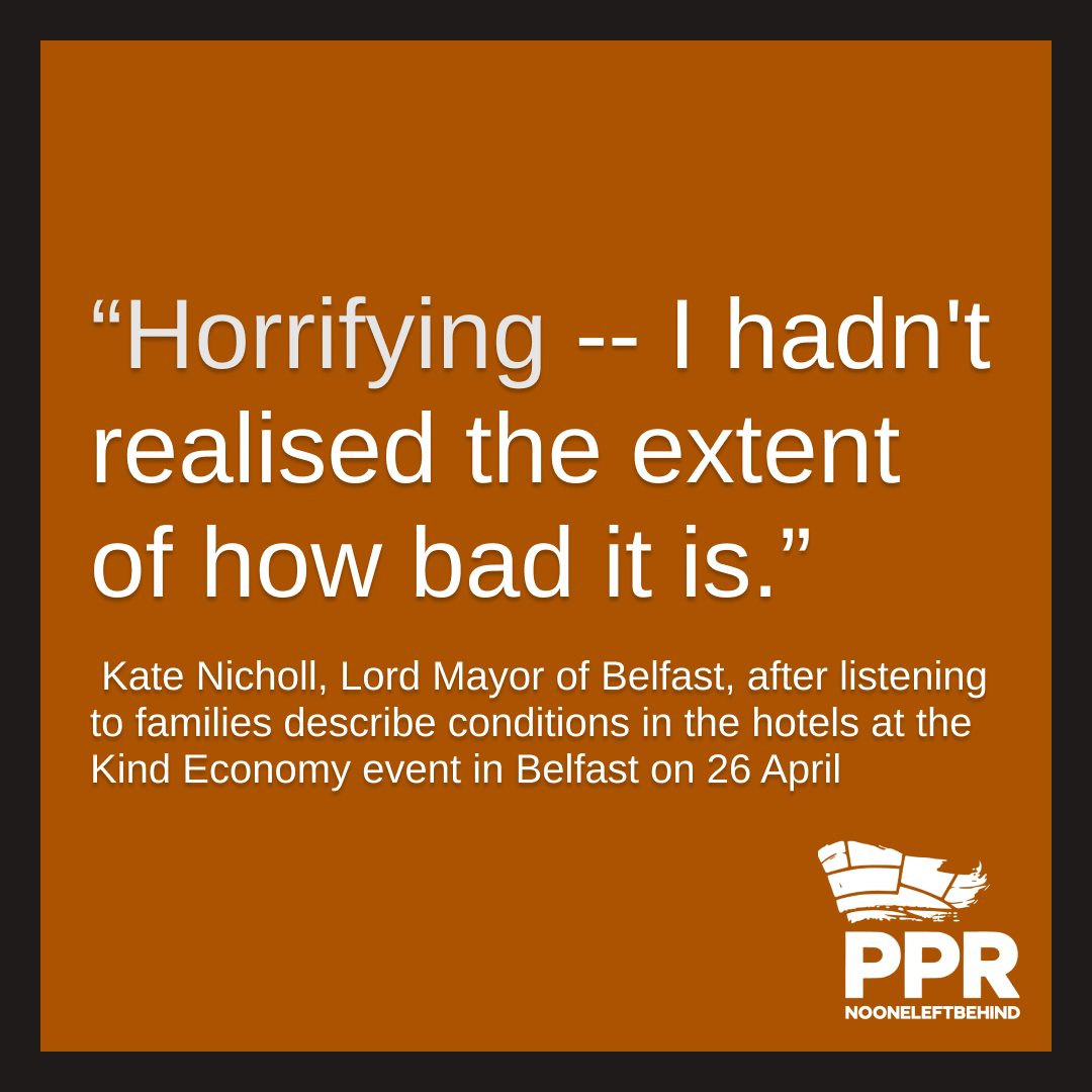 "Horrifying -- I hadn't realised the extent of how bad it is." Belfast Lord Mayor Kate Nicholl