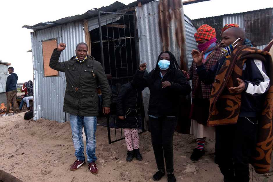 Cape Town Activists Resisting Violent Evictions During Covid Crisis